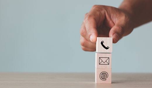 Bild für Kontakt per Telefon, E-Mail und Internet